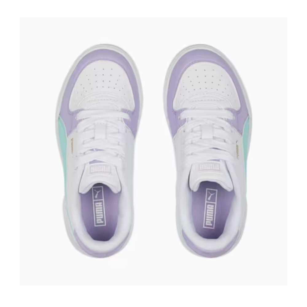 PUMA CA Pro Jr Block - White Vivid Violet Sneakers Size 5.5 - Picture 3 of 12